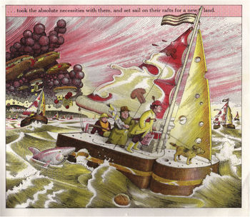 Climate refugees set sail using the resources available to them.