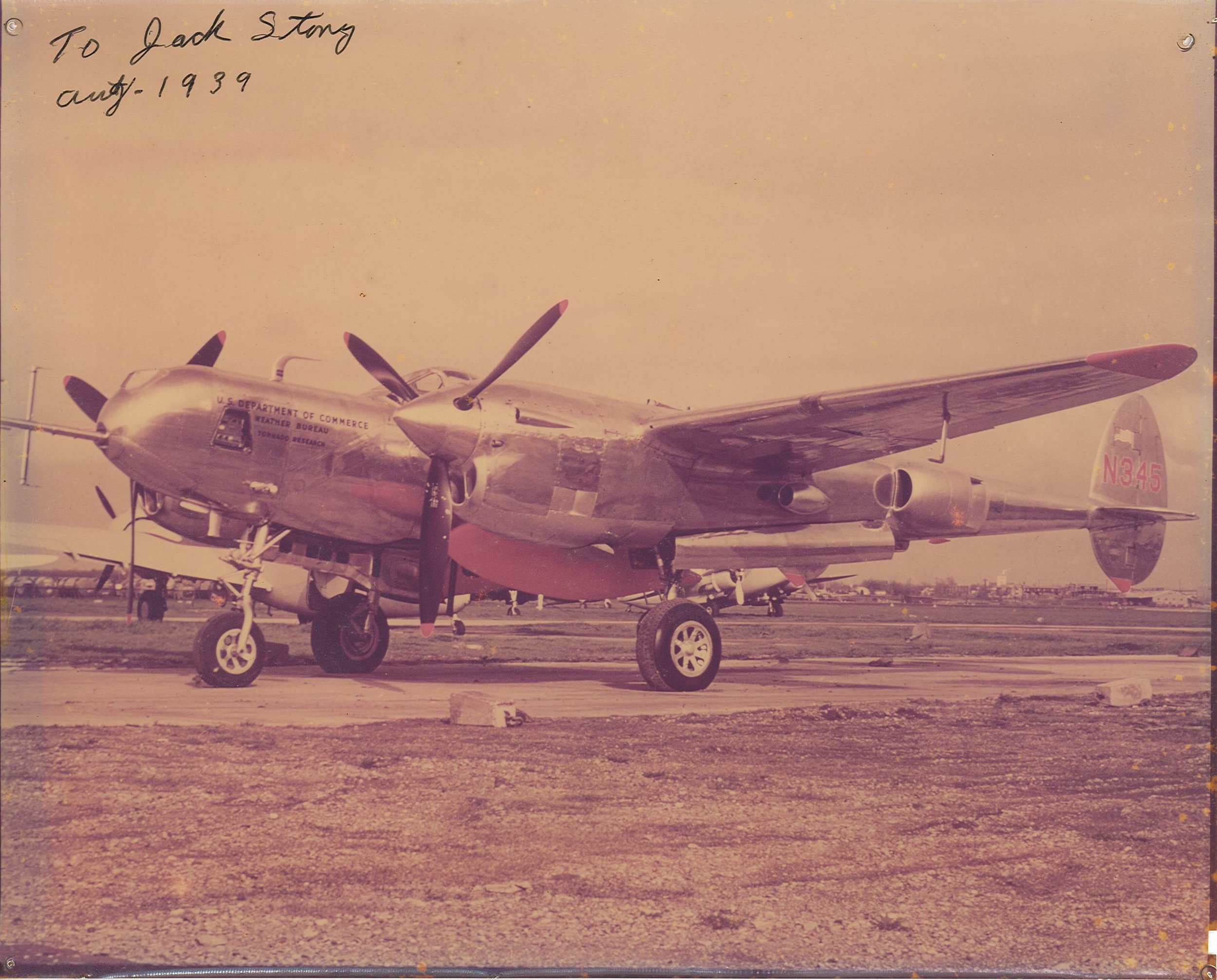 The Tornado Research Aircraft Project